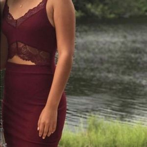 Maroon Dress!